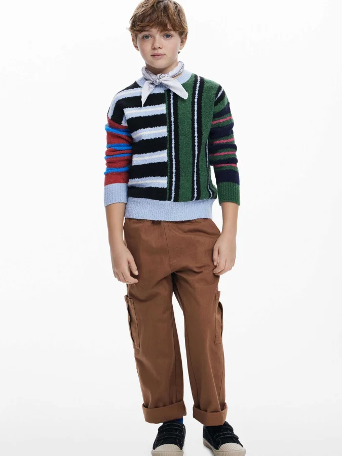 DESIGUAL - Textured striped... 2
