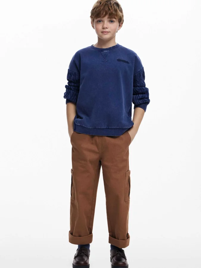 DESIGUAL - Cable knit...