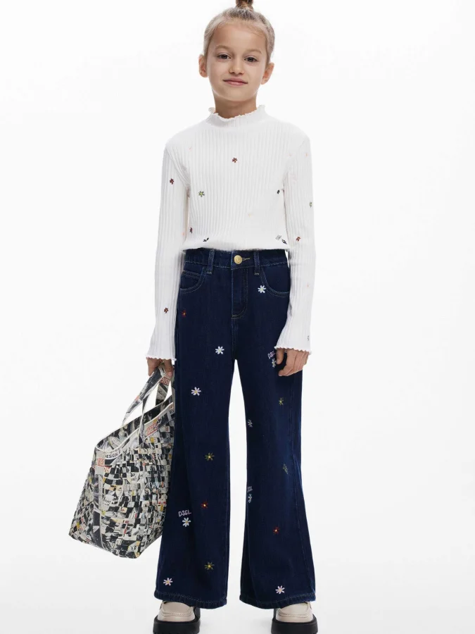 DESIGUAL - Embroidered...