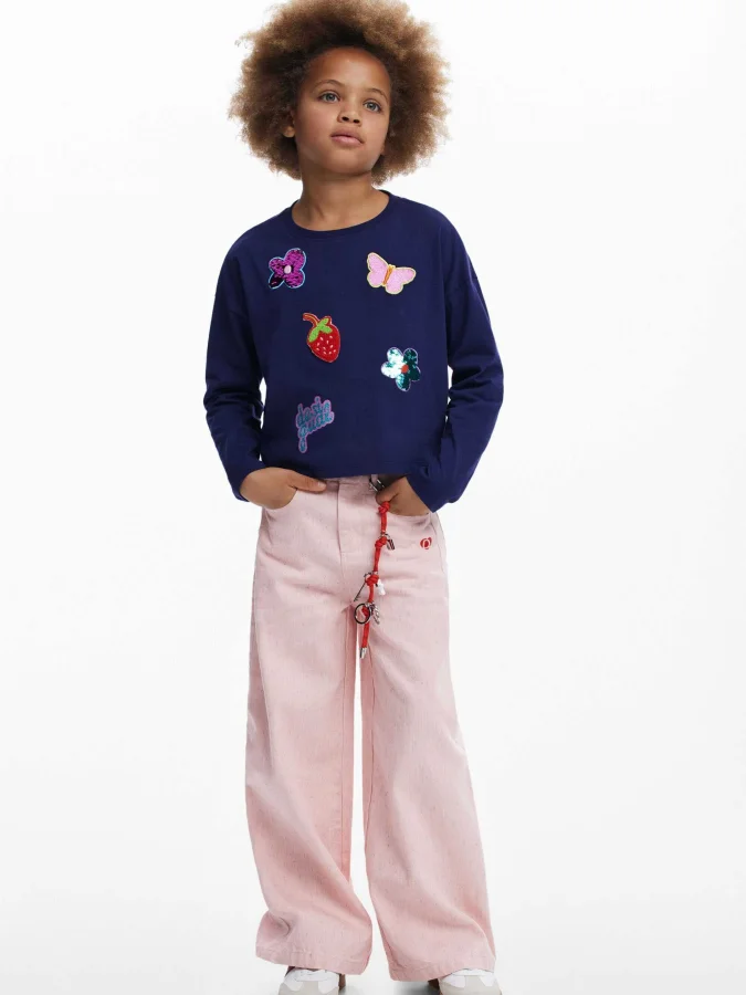 DESIGUAL - T-shirt with... 2