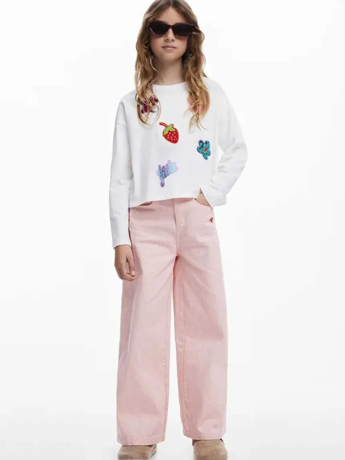 DESIGUAL - T-shirt with... 2