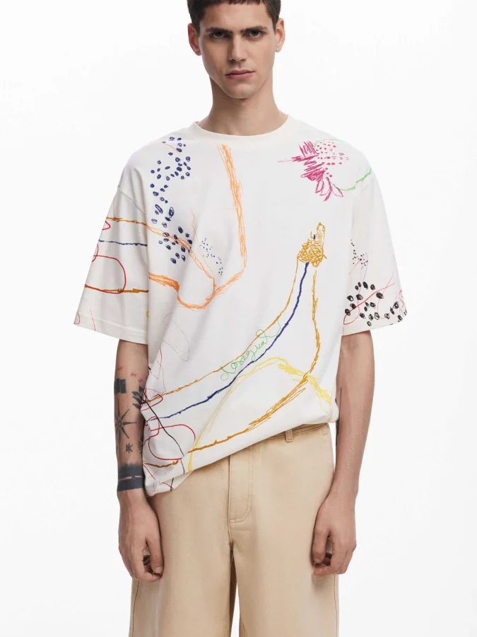 DESIGUAL - Short-sleeve...