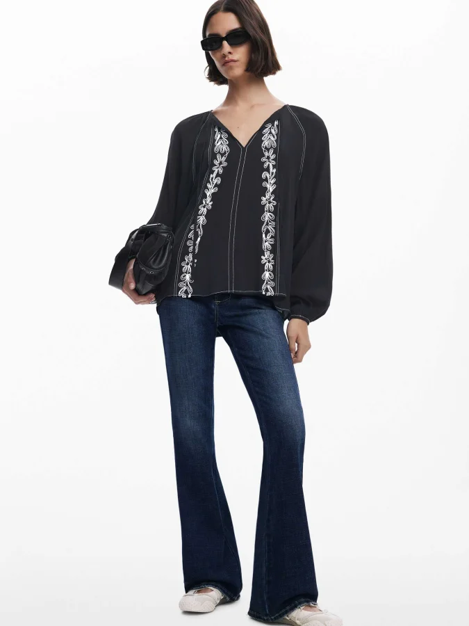 DESIGUAL - Blouse with... 2