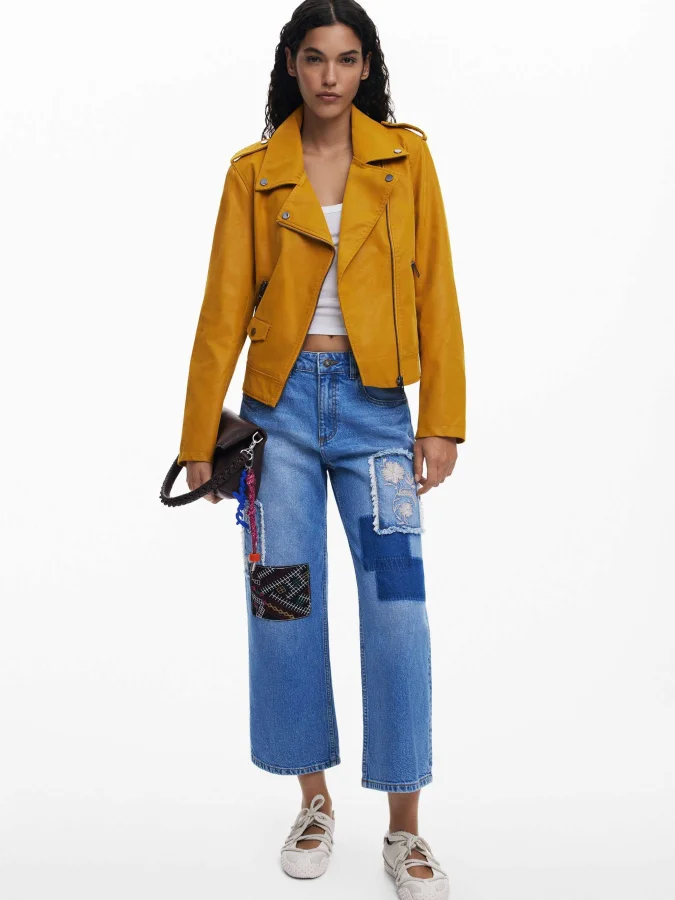 DESIGUAL - Cropped jeans...