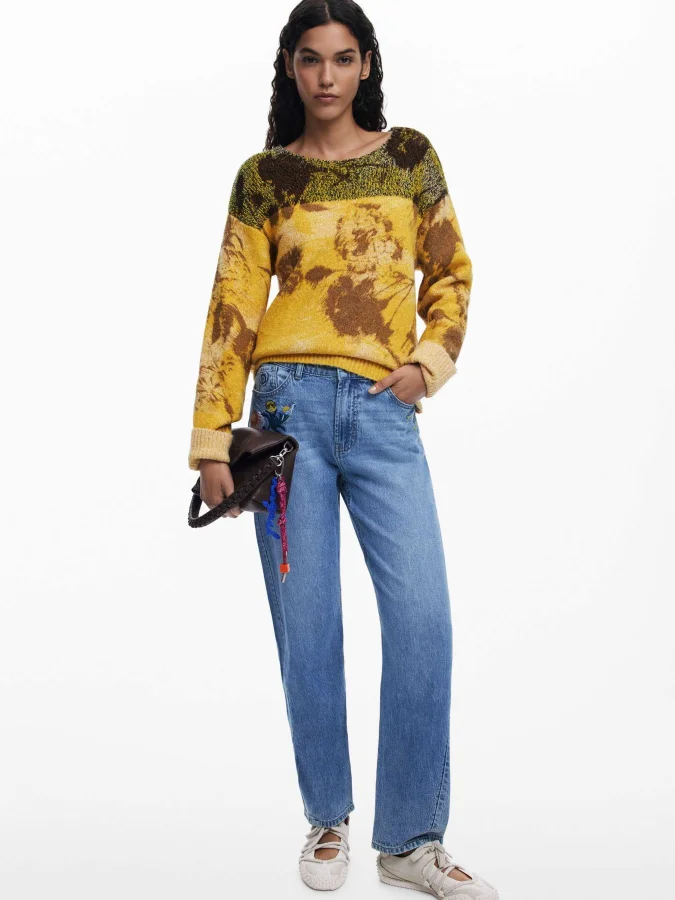 DESIGUAL - Embroidered...