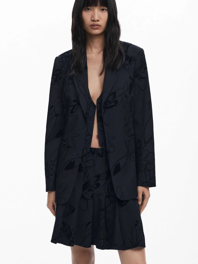 DESIGUAL - Blazer with...