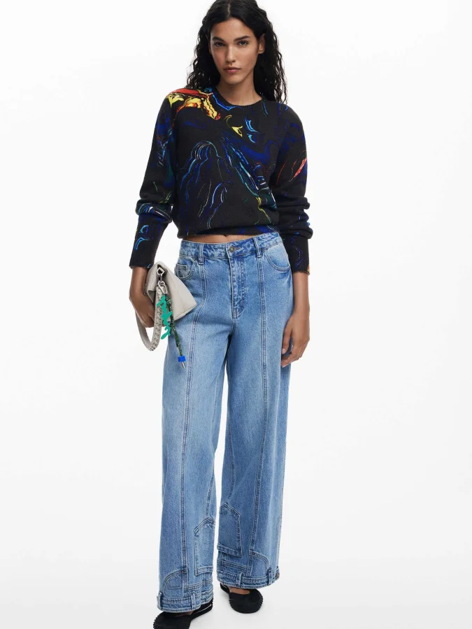 DESIGUAL - Sweater designed... 2