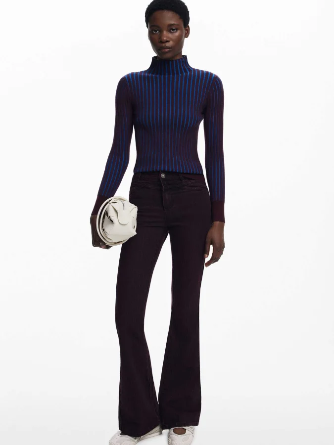 DESIGUAL - Fitted ribbed... 2