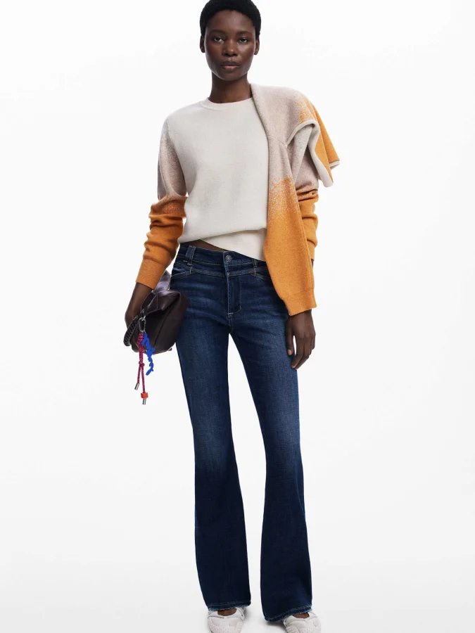 DESIGUAL - Gradient sweater 2