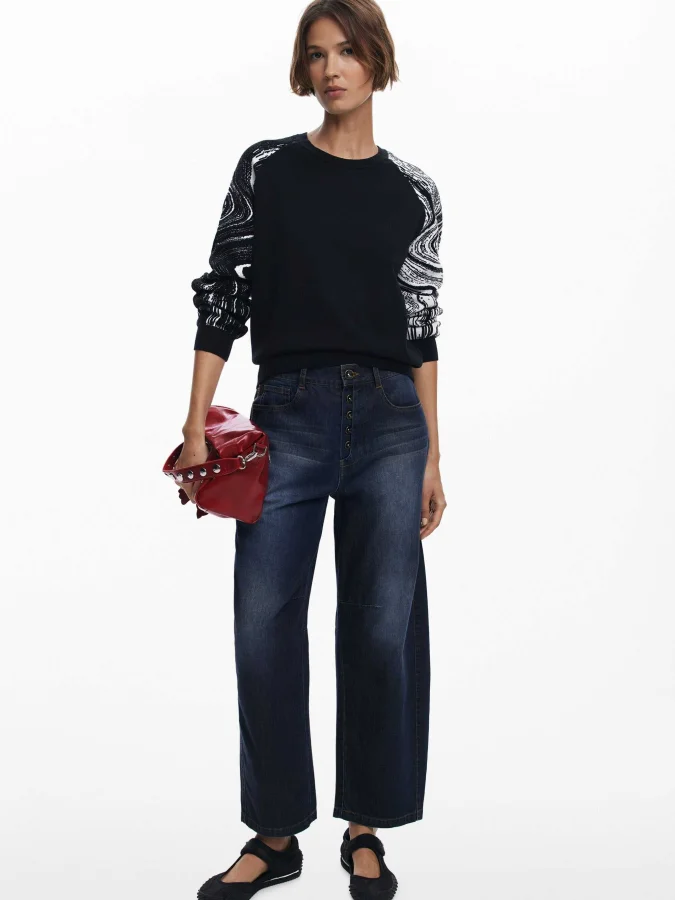 DESIGUAL - Marbled sleeve... 2