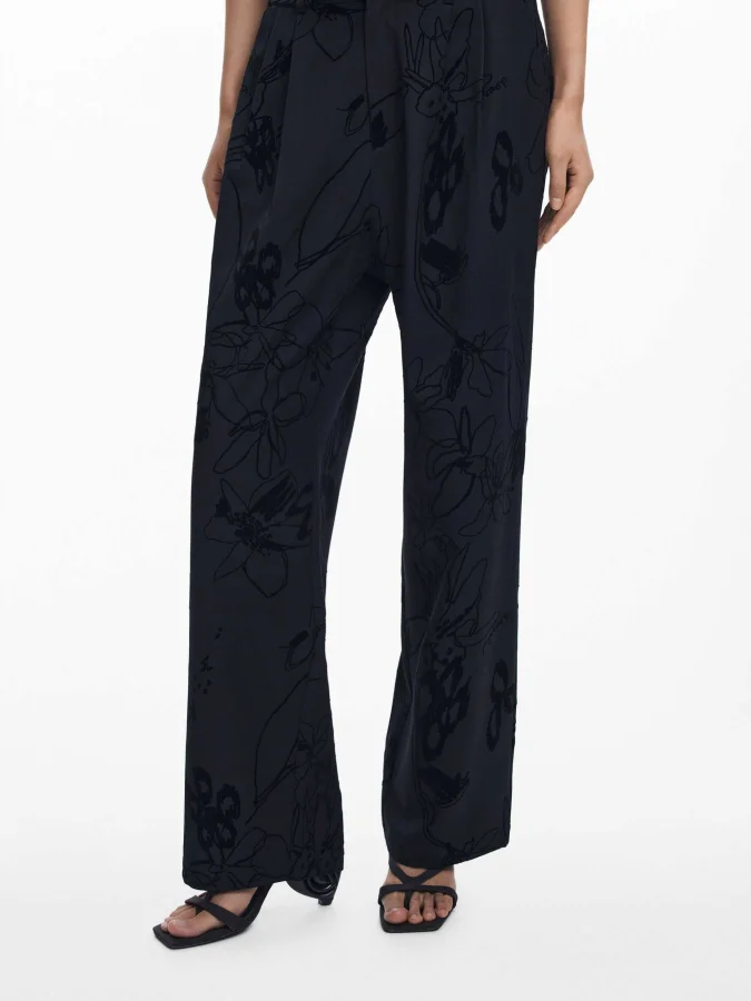 DESIGUAL - Flocked floral... 2