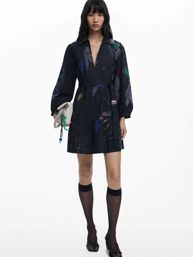 DESIGUAL - Short shirt dress