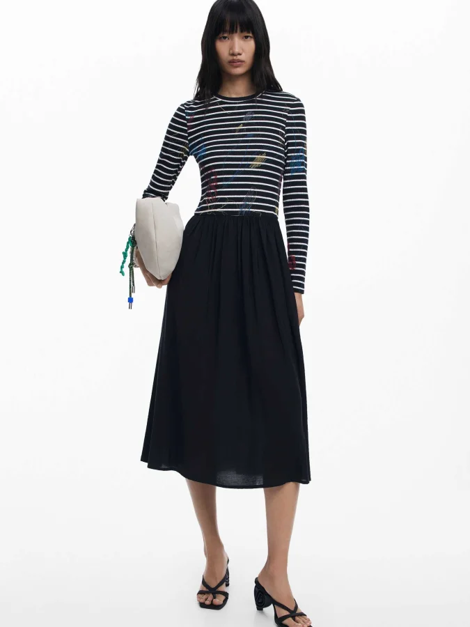 DESIGUAL - Striped combined...