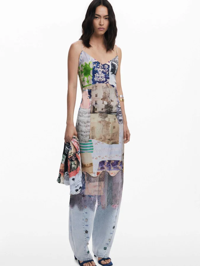 DESIGUAL - Collage Dress 2...