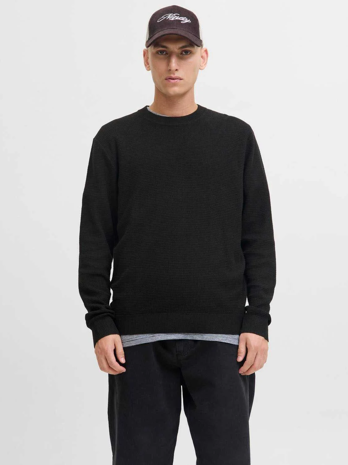 Jack&Jones - JCOTIER KNIT CREW NECK Jack&Jones - JCOTIER KNIT CREW NECK