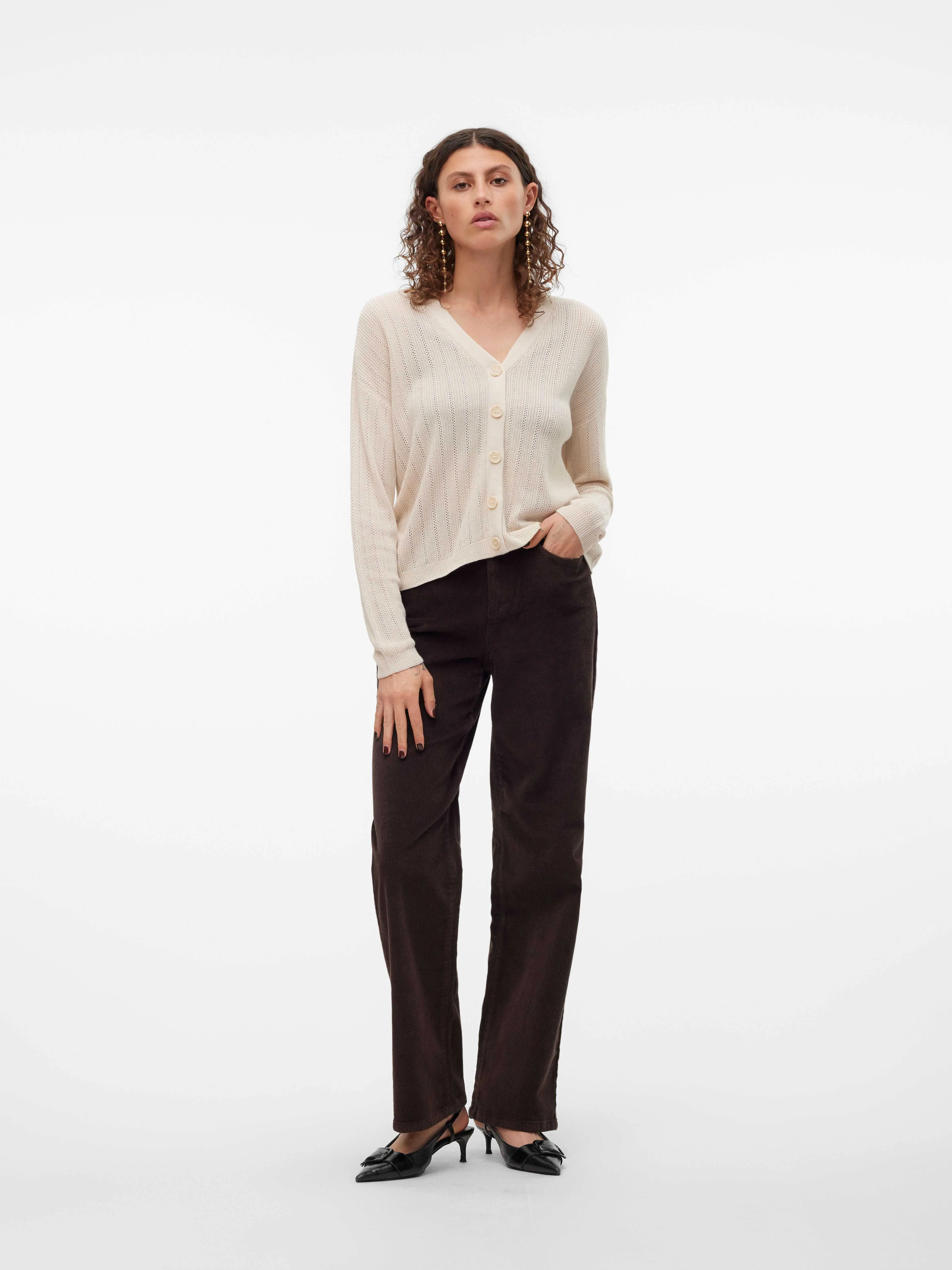 Vero Moda - VMTESSA HR WIDE CORDUROY... Vero Moda - VMTESSA HR WIDE CORDUROY...