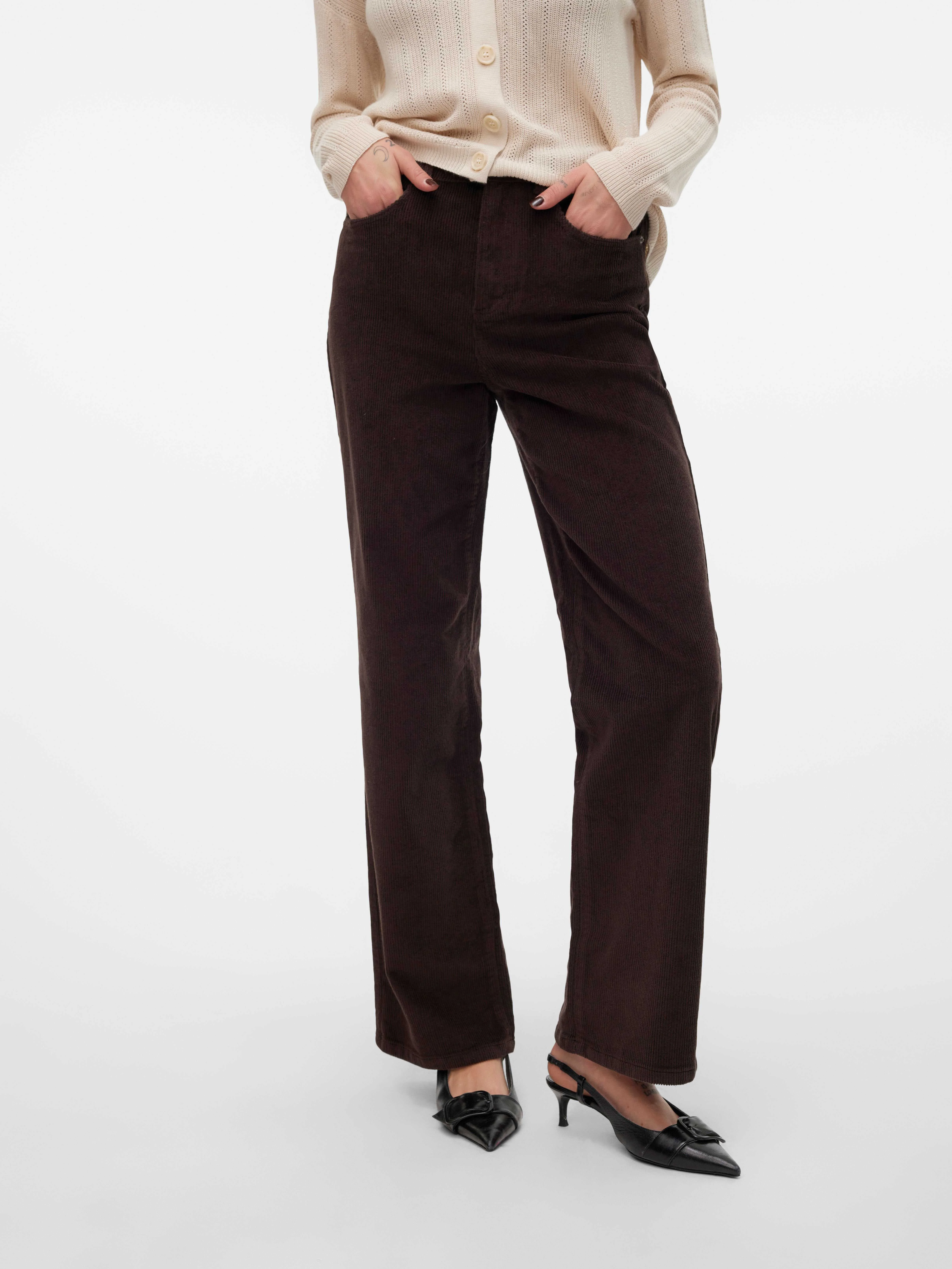 Vero Moda - VMTESSA HR WIDE CORDUROY... Vero Moda - VMTESSA HR WIDE CORDUROY...