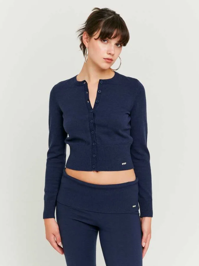 Tally Weijl - Blue Knitted...