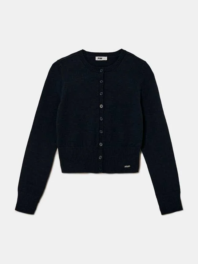 Tally Weijl - Blue Knitted Bolero Tally Weijl - Blue Knitted Bolero