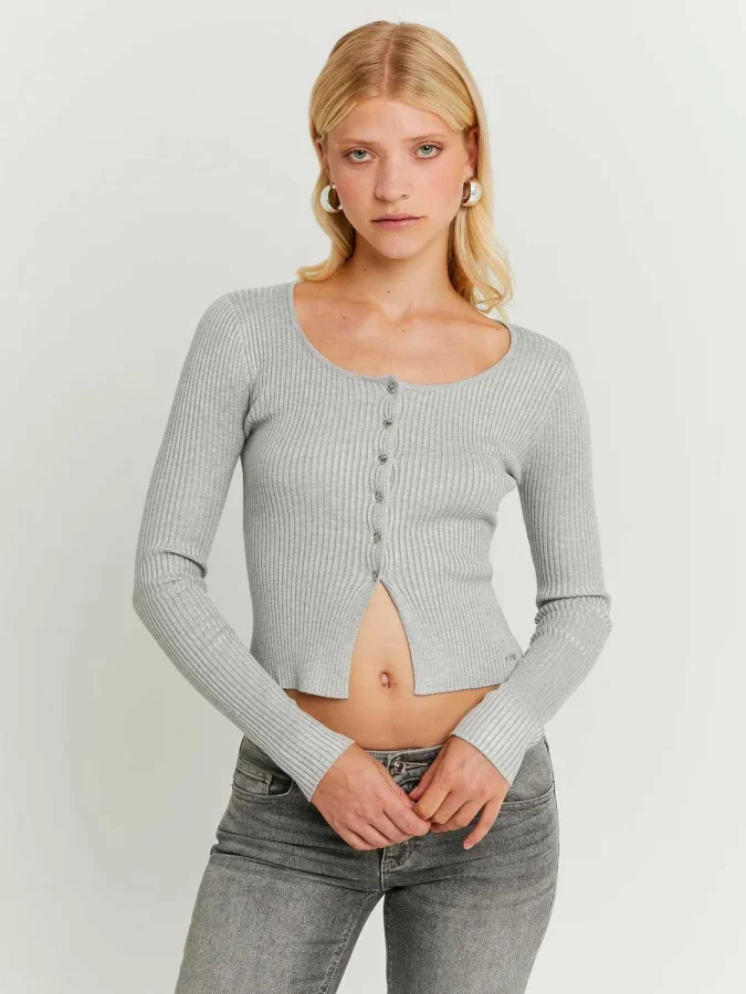 Tally Weijl - Grey Knitted...