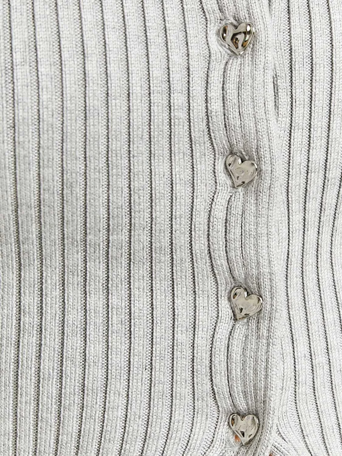 Tally Weijl - Grey Knitted Cardigan Tally Weijl - Grey Knitted Cardigan