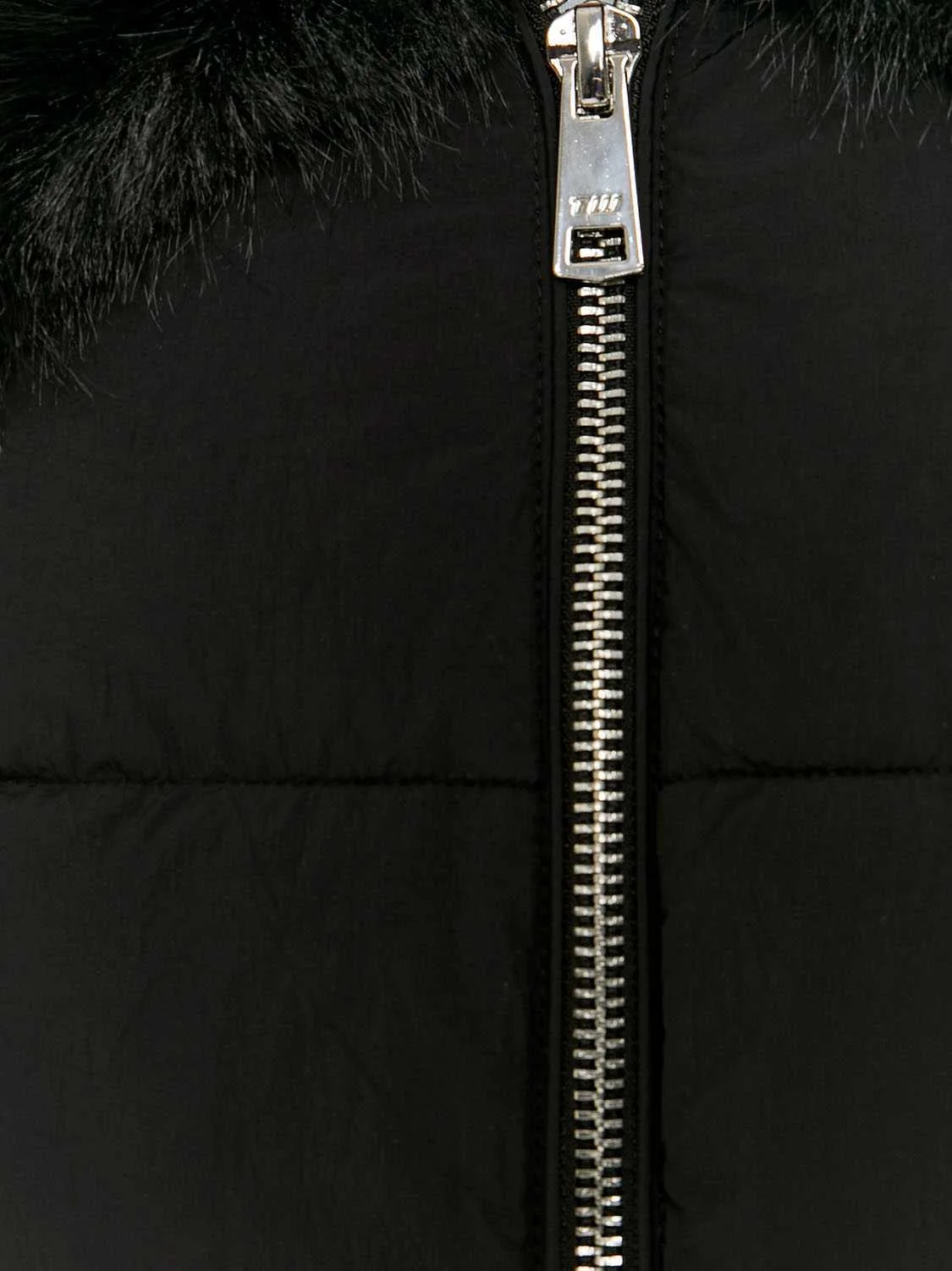 Tally Weijl - Black Jacket With Faux Fur Tally Weijl - Black Jacket With Faux Fur