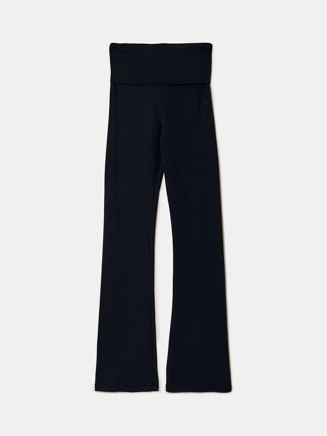 Tally Weijl - Basic Blue Cotton Trousers Tally Weijl - Basic Blue Cotton Trousers