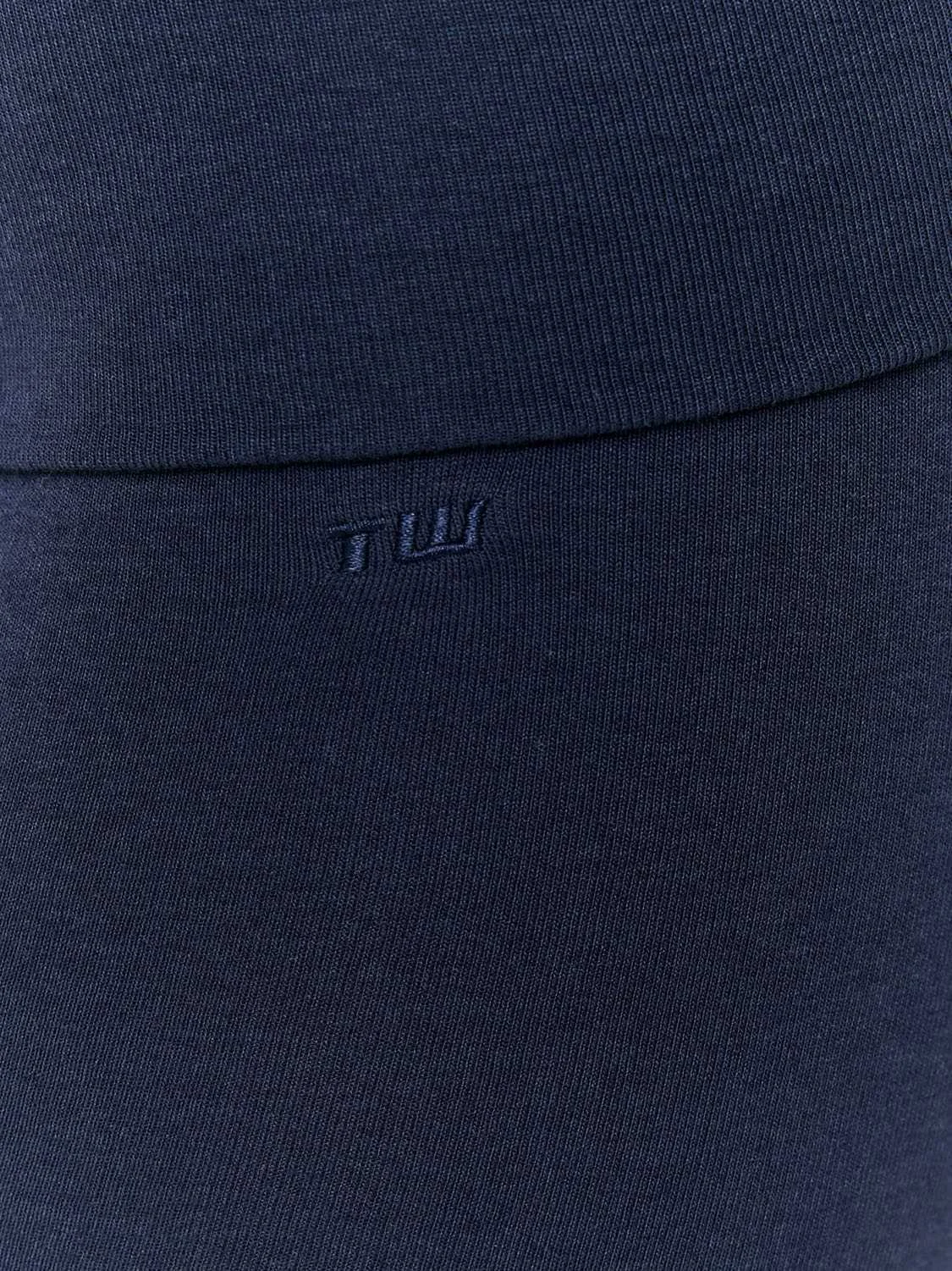 Tally Weijl - Basic Blue Cotton Trousers Tally Weijl - Basic Blue Cotton Trousers