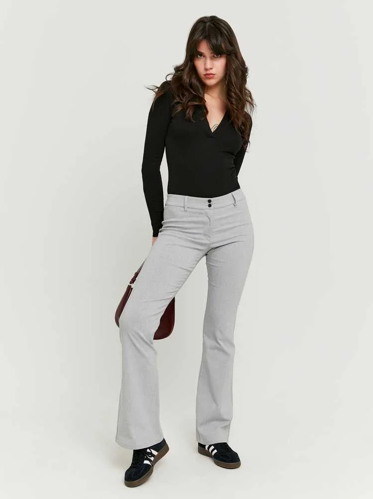 Tally Weijl - Grey Flare Tailoring... Tally Weijl - Grey Flare Tailoring...