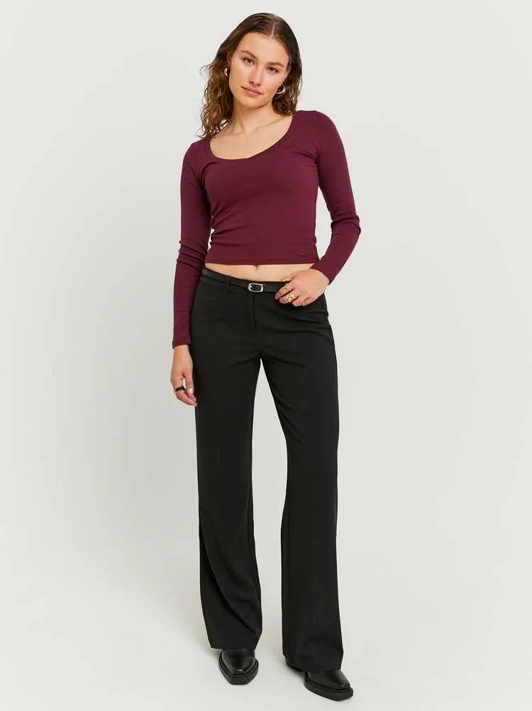 Tally Weijl - Black Straight Mid... Tally Weijl - Black Straight Mid...