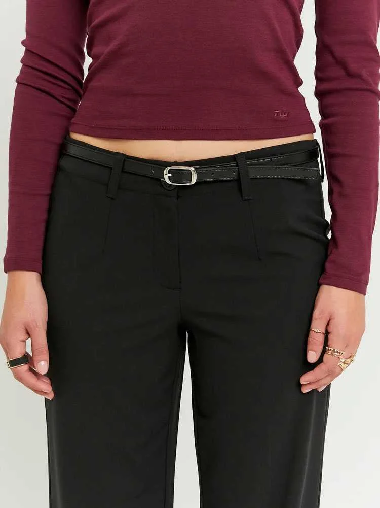 Tally Weijl - Black Straight Mid... Tally Weijl - Black Straight Mid...