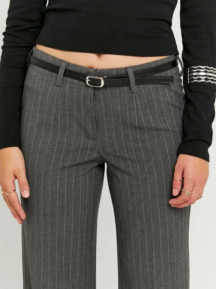 Tally Weijl - Grey Straight Mid Waist... Tally Weijl - Grey Straight Mid Waist...