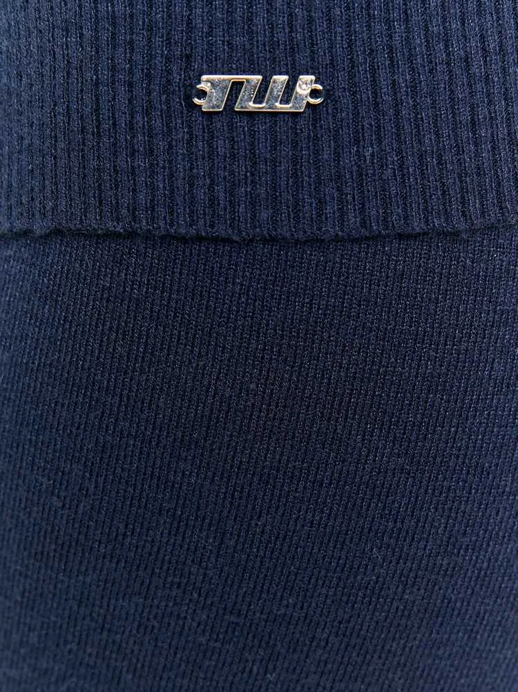 Tally Weijl - Blue Flare Knit Trousers Tally Weijl - Blue Flare Knit Trousers