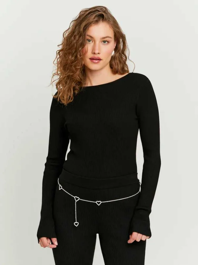Tally Weijl - Black Knitted... 2