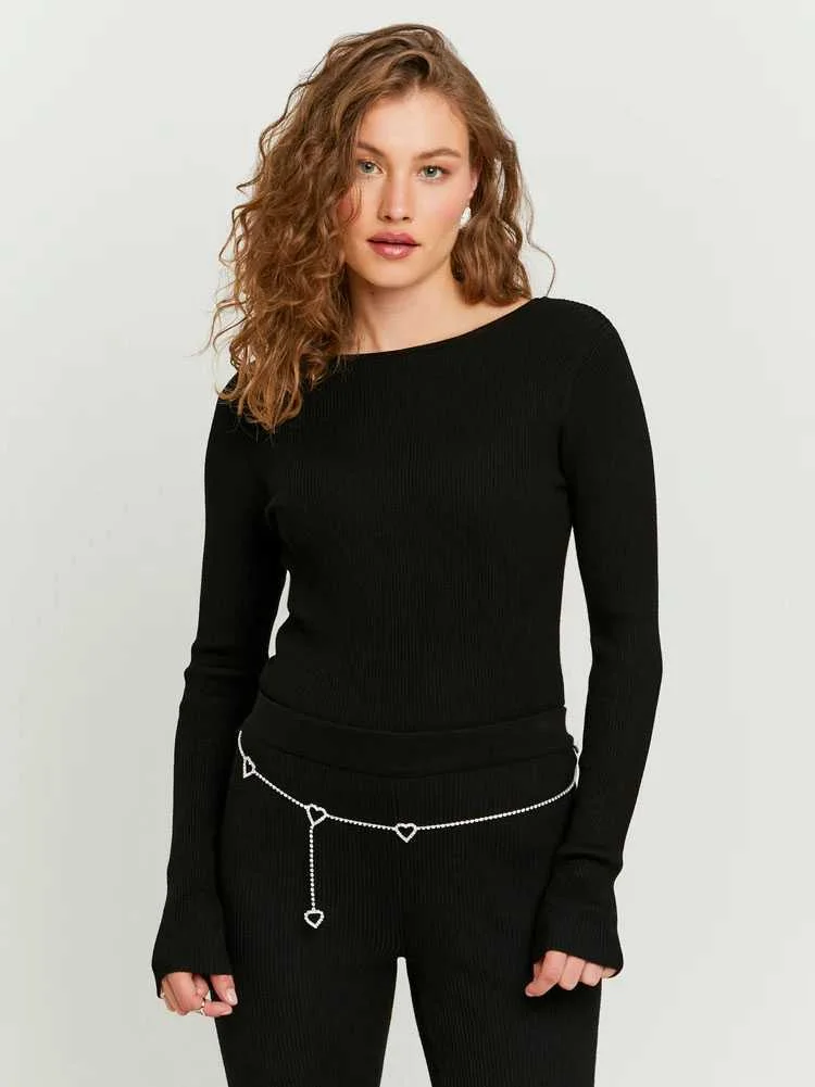 Tally Weijl - Black Knitted Jumper... Tally Weijl - Black Knitted Jumper...