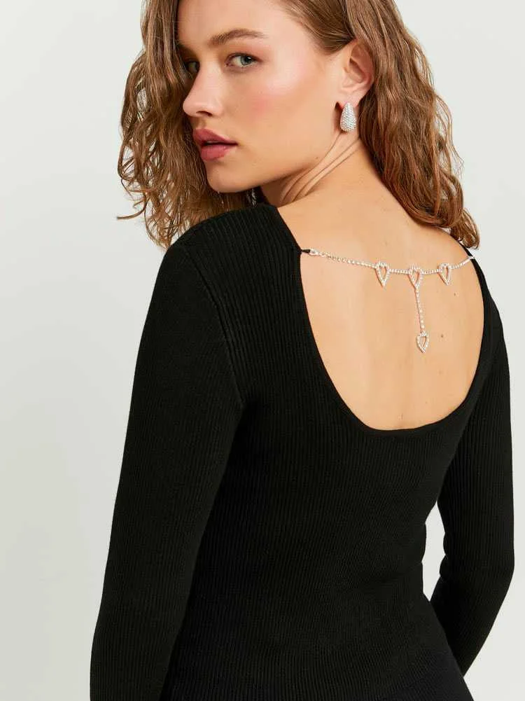 Tally Weijl - Black Knitted Jumper... Tally Weijl - Black Knitted Jumper...