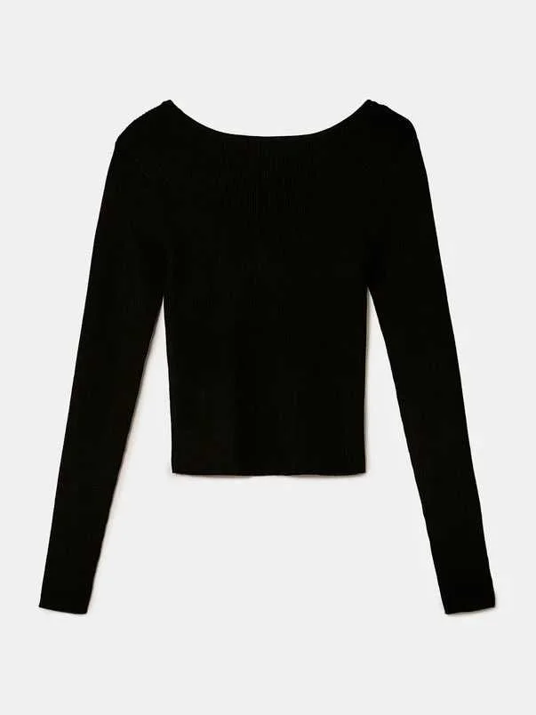 Tally Weijl - Black Knitted Jumper... Tally Weijl - Black Knitted Jumper...