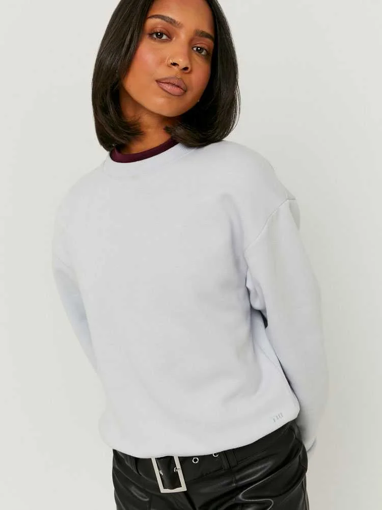 Tally Weijl - Blue Basic Sweatshirt Tally Weijl - Blue Basic Sweatshirt