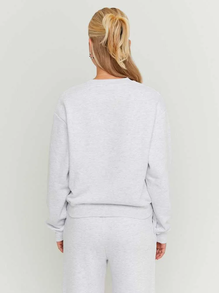 Tally Weijl - Blue Basic Sweatshirt Tally Weijl - Blue Basic Sweatshirt