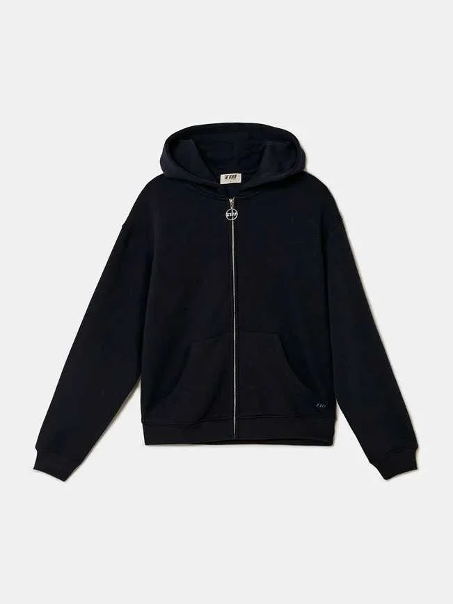Tally Weijl - Blue Zip Up Hoodie Tally Weijl - Blue Zip Up Hoodie