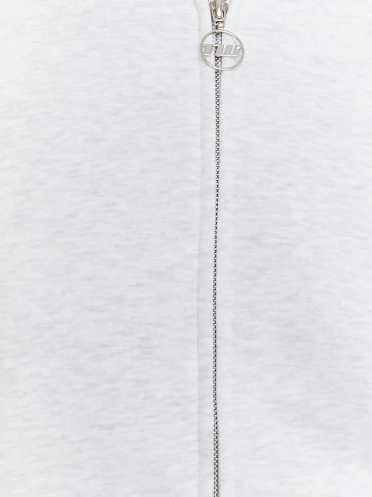 Tally Weijl - Grey Zip Up Hoodie Tally Weijl - Grey Zip Up Hoodie