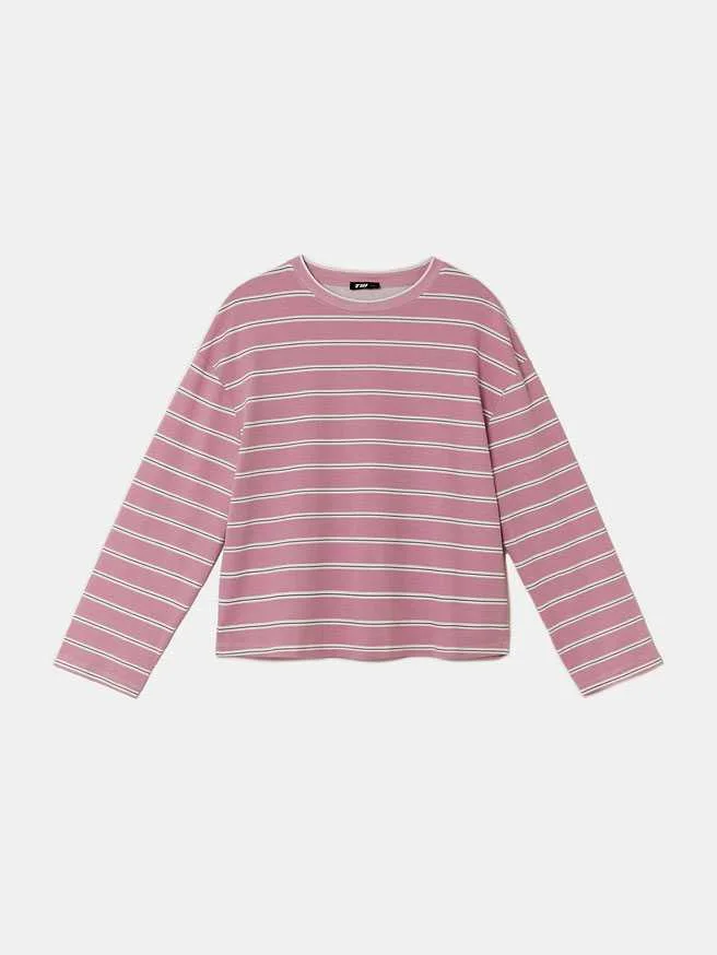 Tally Weijl - Striped Pink T‑Shirt... Tally Weijl - Striped Pink T‑Shirt...