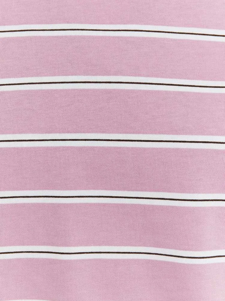 Tally Weijl - Striped Pink T‑Shirt... Tally Weijl - Striped Pink T‑Shirt...