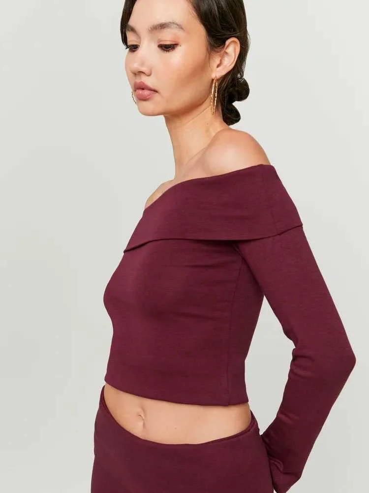 Tally Weijl - Basic Burgundy Off... Tally Weijl - Basic Burgundy Off...