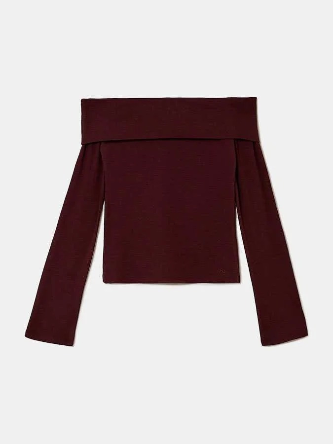 Tally Weijl - Basic Burgundy Off... Tally Weijl - Basic Burgundy Off...