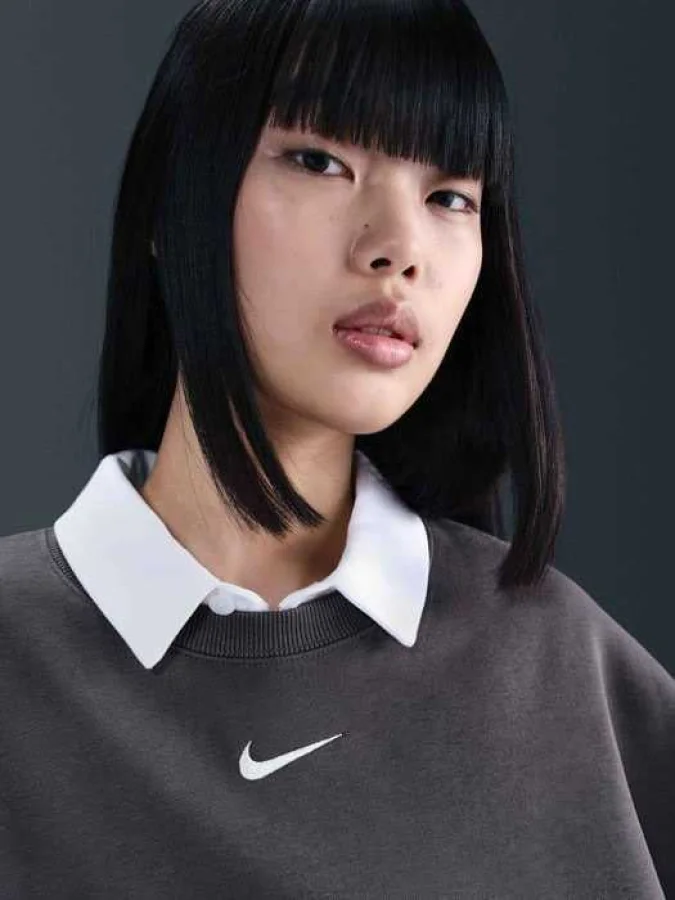 Nike - W NSW PHNX FLC OOS CREW 2