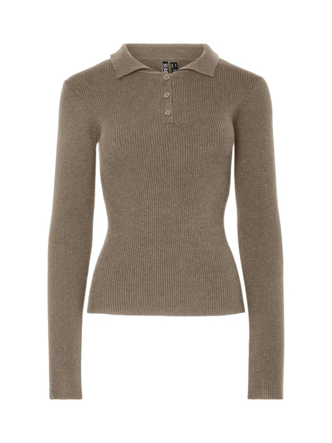 Pieces - PCMIRA LS POLO...