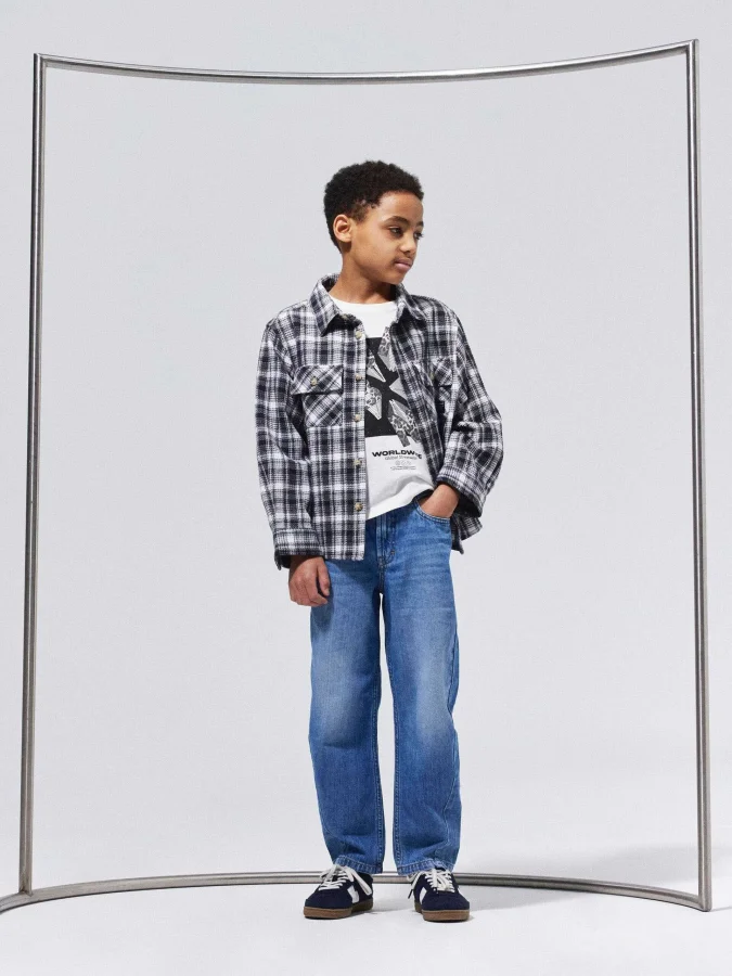 NAME IT - NKMRAMING OVERSHIRT