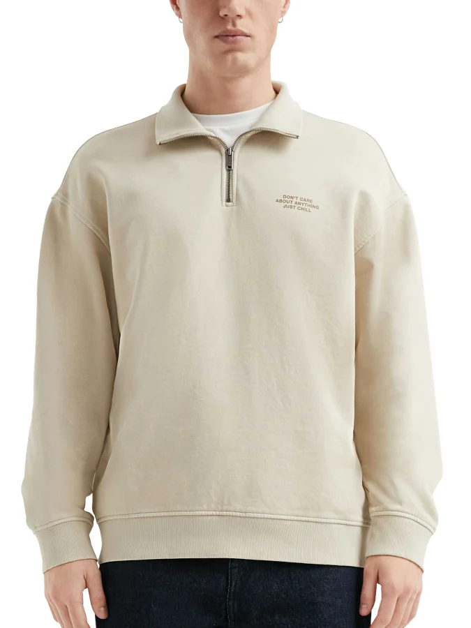 QS - Washed sweat-troyer...