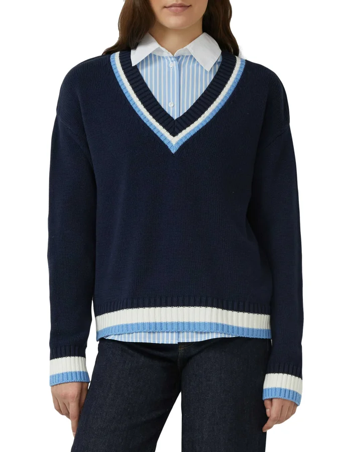 s.OLIVER - Knitted cotton...